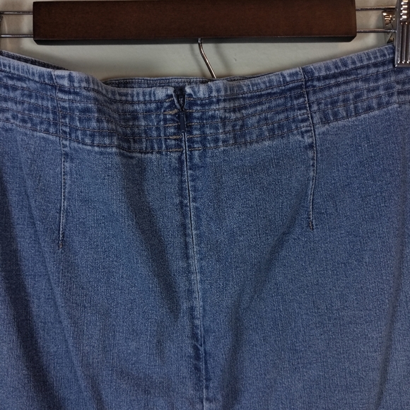 Christopher & Banks Denim Pencil with 2 Pockets Skirt Women's Size 10 - Picture 6 of 10
